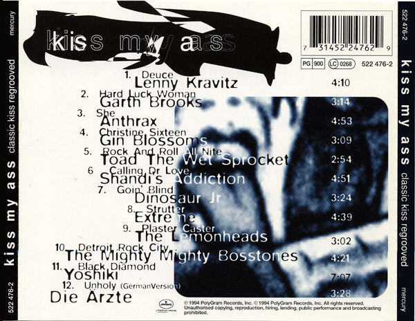 Various -Kiss My Ass: Classic Kiss Regrooved