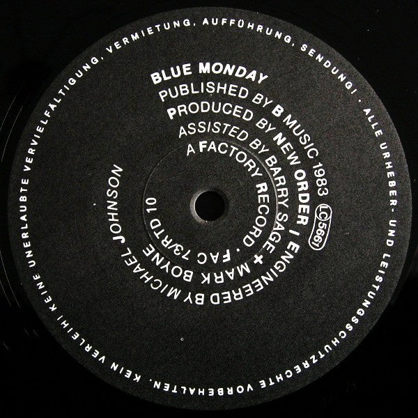 New Order -Blue Monday