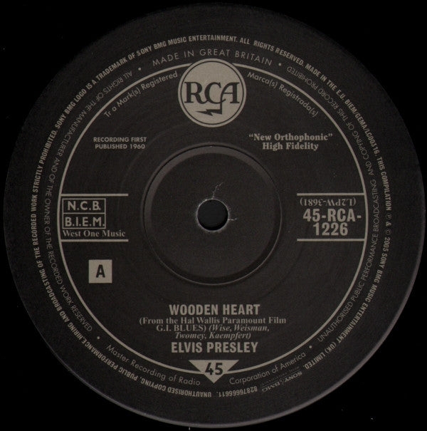 Elvis Presley - Wooden Heart