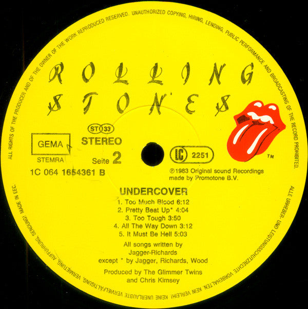 The Rolling Stones -Undercover