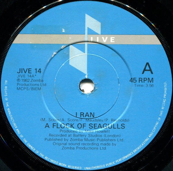 A Flock Of Seagulls -I Ran