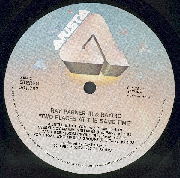 Ray Parker Jr. & Raydio* -Two Places At The Same Time