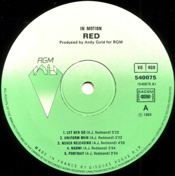 Red (3) -In Motion