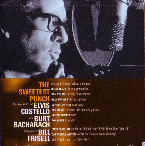 Elvis Costello, Burt Bacharach, Bill Frisell -The Sweetest Punch (The New Songs Of Elvis Costello And Burt Bacharach, Arranged By Bill Frisell)