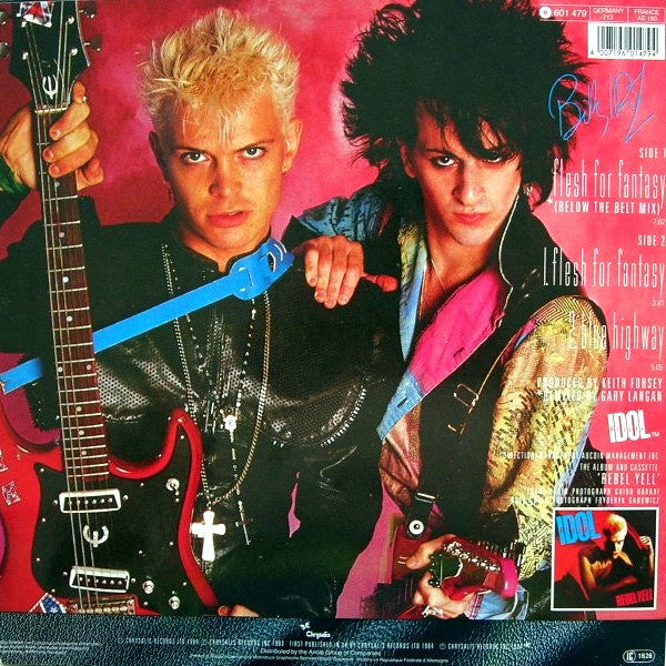 Billy Idol -Flesh For Fantasy (Below The Belt Mix)
