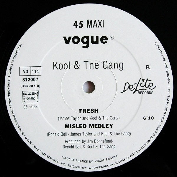 Kool & The Gang -Cherish / Fresh - Misled Medley