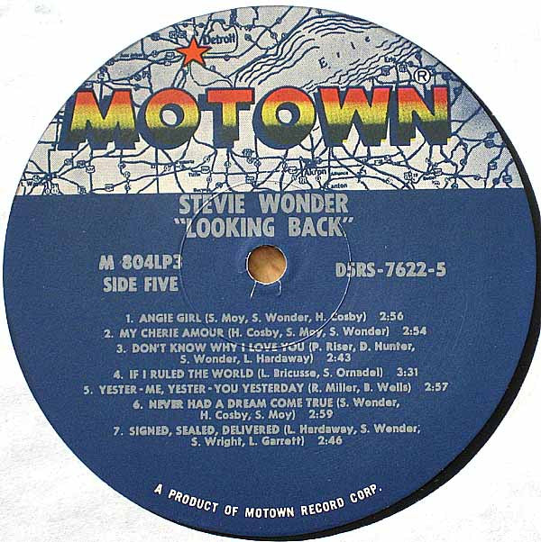 Stevie Wonder -Looking Back