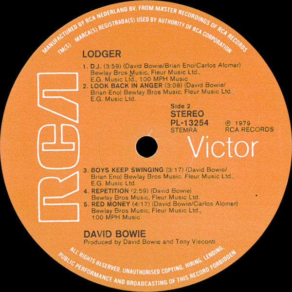 David Bowie -Lodger