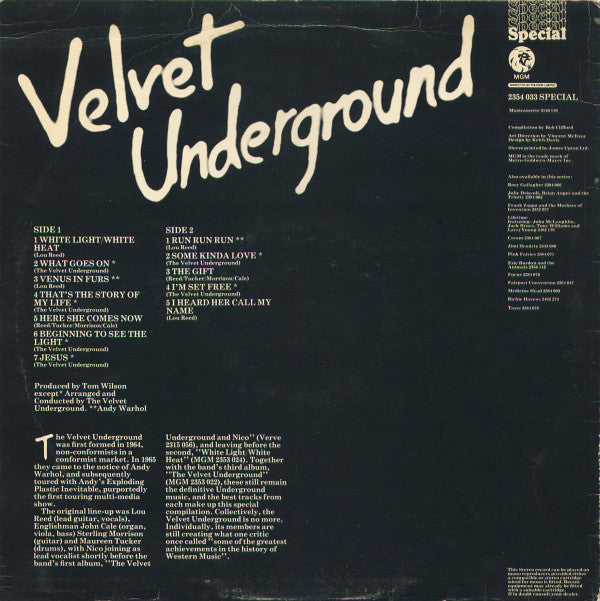 The Velvet Underground -The Velvet Underground
