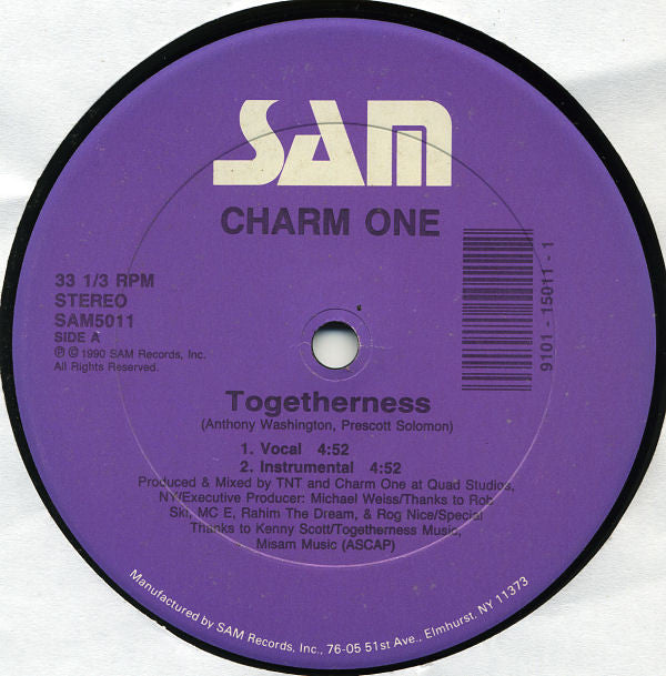 Charm One - Togetherness / Go Charm