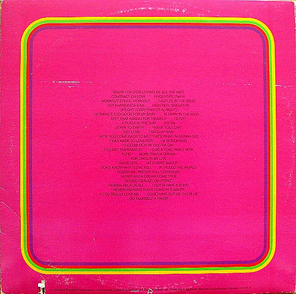 Stevie Wonder -Looking Back