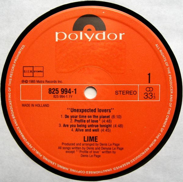 Lime (2) -Unexpected Lovers