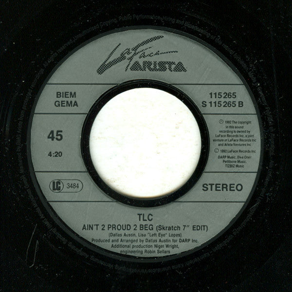 TLC -Ain't 2 Proud 2 Beg