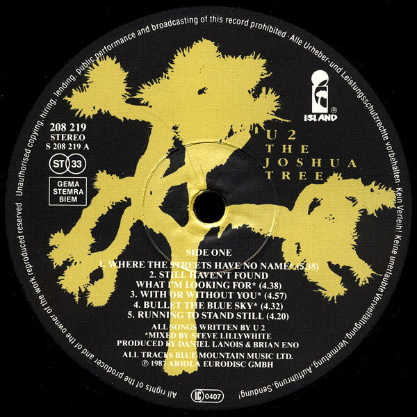 U2 -The Joshua Tree