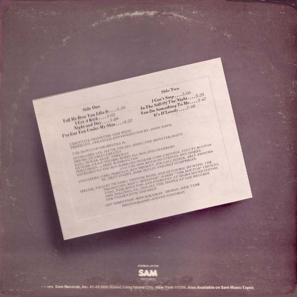 John Davis And The Monster Orchestra* -Night & Day