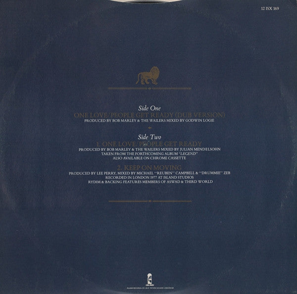 Bob Marley & The Wailers -One Love / People Get Ready (Dub Version)