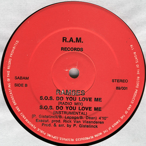 Ramses (3) -S.O.S. Do You Love Me
