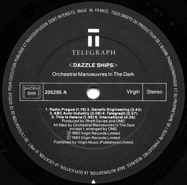 OMD* -Dazzle Ships