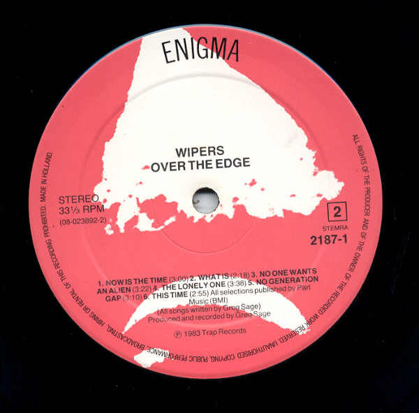 Wipers -Over The Edge