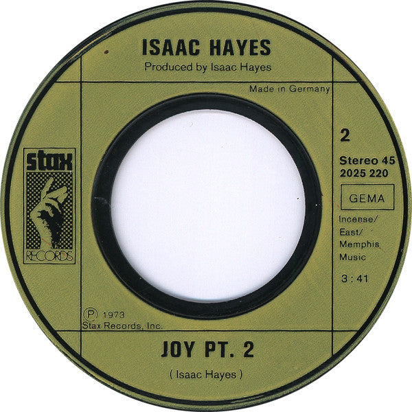 Isaac Hayes -Joy (Parts 1 & 2)