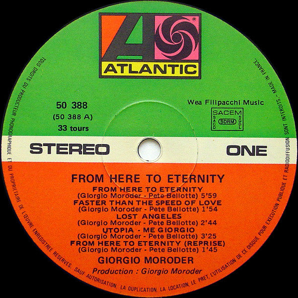 Giorgio* -From Here To Eternity