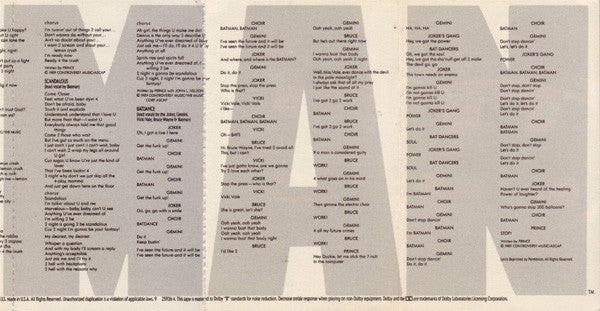 Prince - Batman™ (Motion Picture Soundtrack)