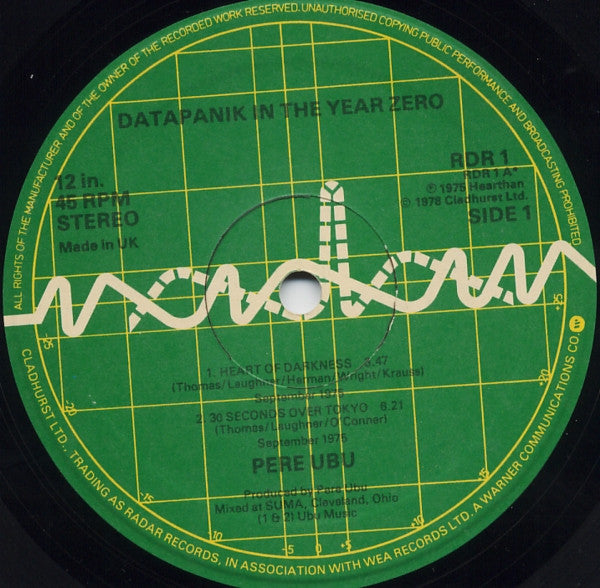 Pere Ubu -Datapanik In The Year Zero