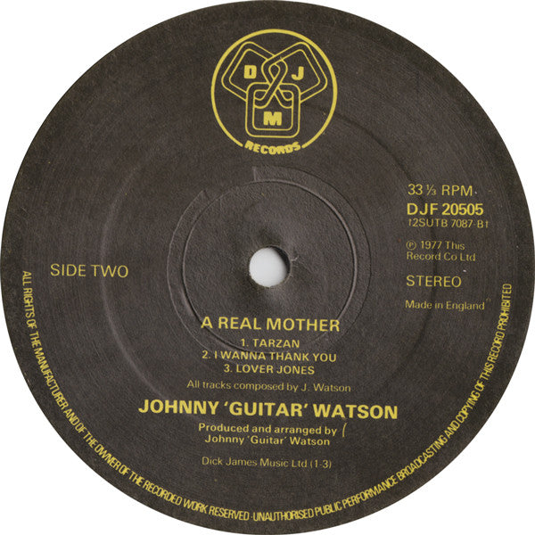 Johnny Guitar Watson - A Real Mother