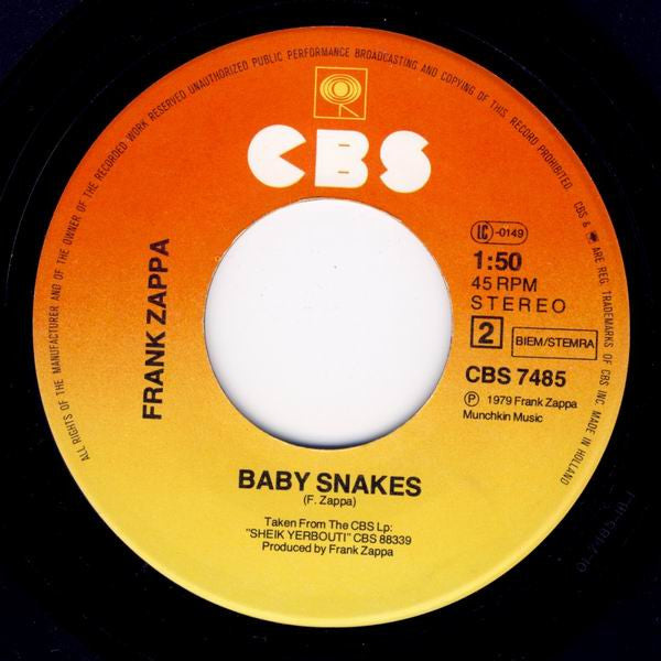 Frank Zappa -Bobby Brown