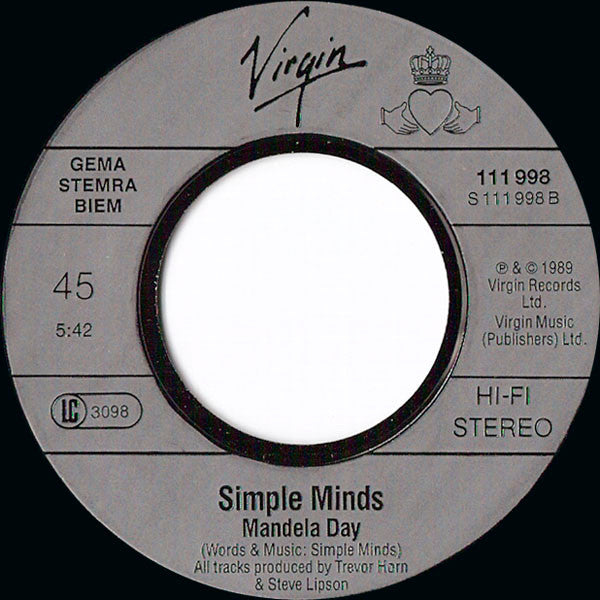 Simple Minds -Ballad Of The Streets