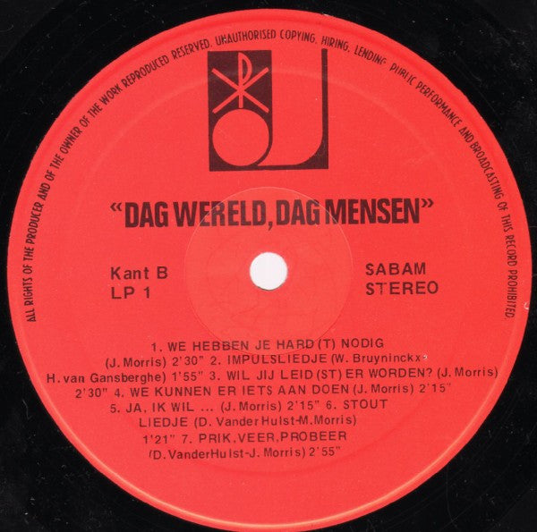 Chirojeugd -Dag Wereld Dag Mensen