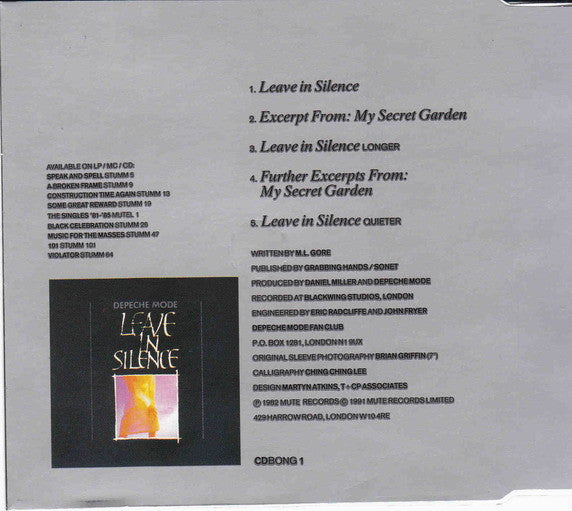 Depeche Mode - Singles 1-6