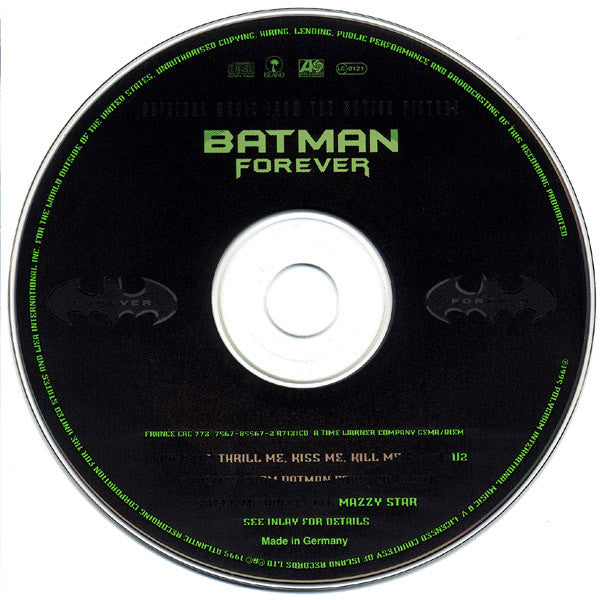 U2 -Hold Me, Thrill Me, Kiss Me, Kill Me (Original Music From The Motion Picture Batman Forever)