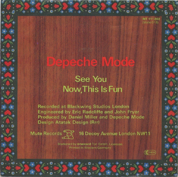 Depeche Mode - See You