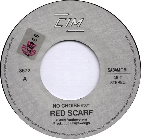 Red Scarf -No Choice