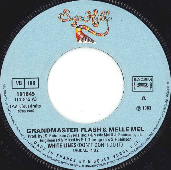 Grandmaster Flash & Melle Mel -White Lines (Don't Don't Do It)