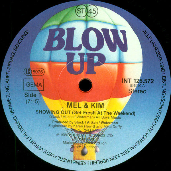 Mel & Kim -Showing Out
