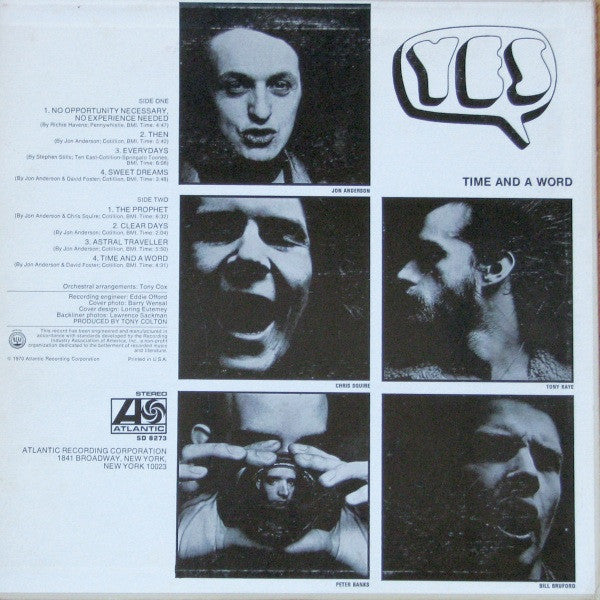 Yes -Time And A Word