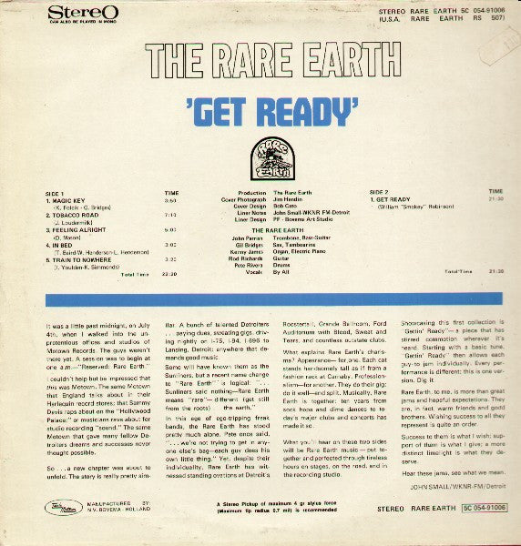 Rare Earth -Get Ready