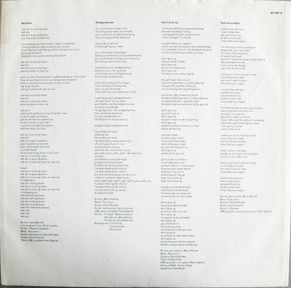 Peter Gabriel -So