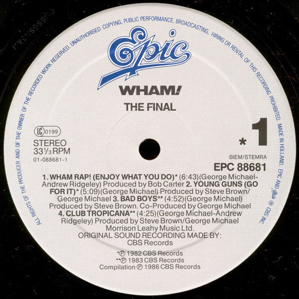 Wham! -The Final