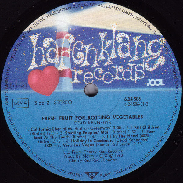 Dead Kennedys -Fresh Fruit For Rotting Vegetables