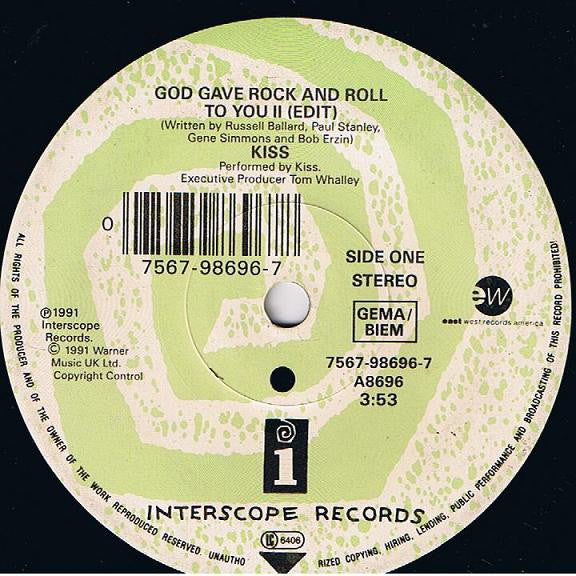 Kiss - God Gave Rock &amp; Roll To You II