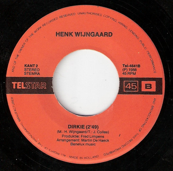 Henk Wijngaard -'n Sneeuwwitte Bruidsjurk