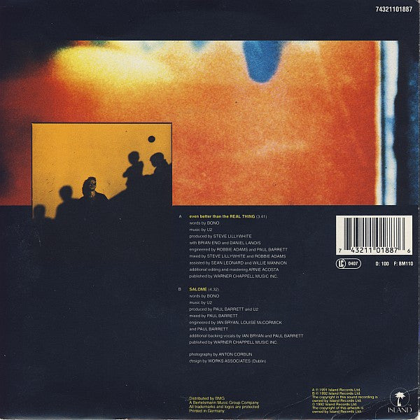 U2 -Even Better Than The Real Thing