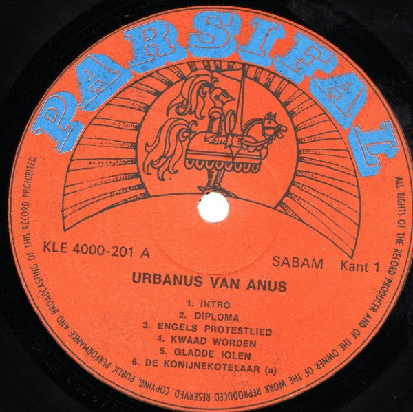 Urbanus Van Anus* -Leevend