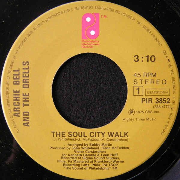 Archie Bell & The Drells -The Soul City Walk