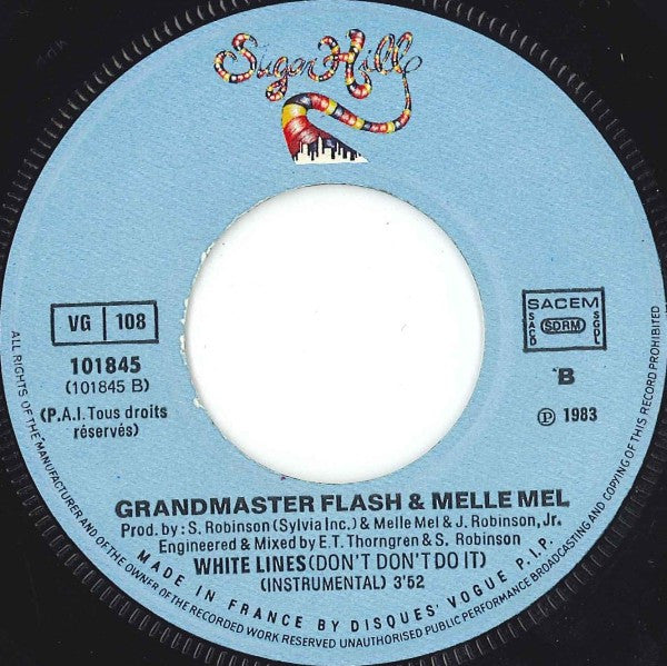 Grandmaster Flash & Melle Mel -White Lines (Don't Don't Do It)