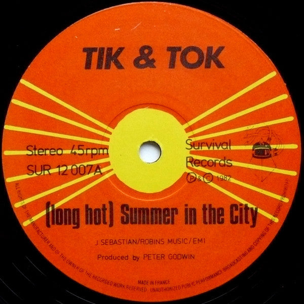 Tik & Tok -Summer In The City