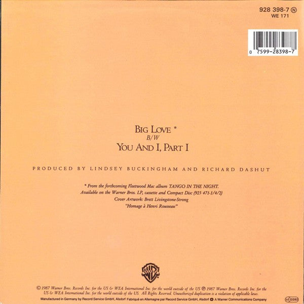 Fleetwood Mac -Big Love